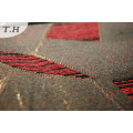 Tissu de sofa de tapisserie d&#39;ameublement de chenille avec le revêtement (FTH31400)